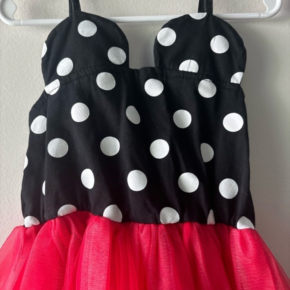 Minnie Mouse Polka dotted dress size 2T - Picture 2 of 5